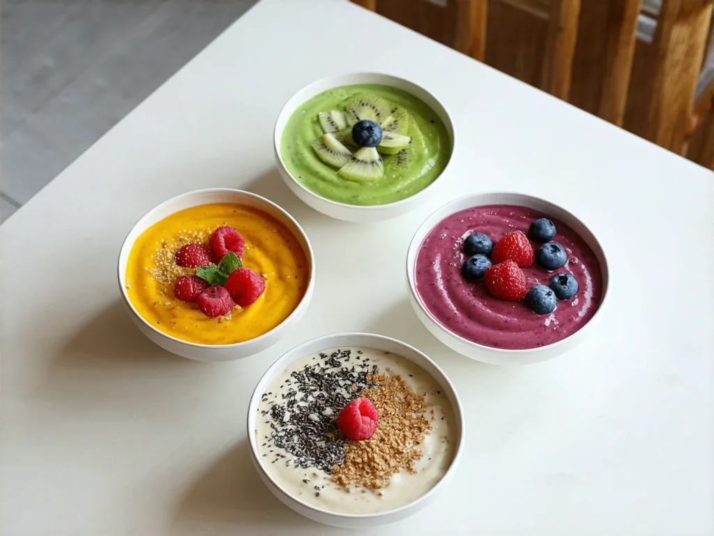 5 jednoduchých kroků, jak připravit lahodné a zdravé smoothie bowls pro celou rodinu