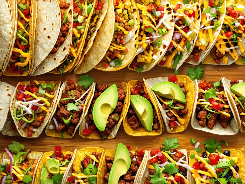 Tajemství mexické kuchyně: Jak připravit lahodné tacos, burritos a quesadillas
