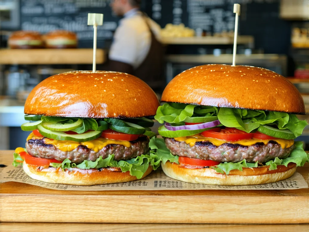 Vyzkoušejte tento lahodný vegetariánský burger, který vás dostane na vrchol