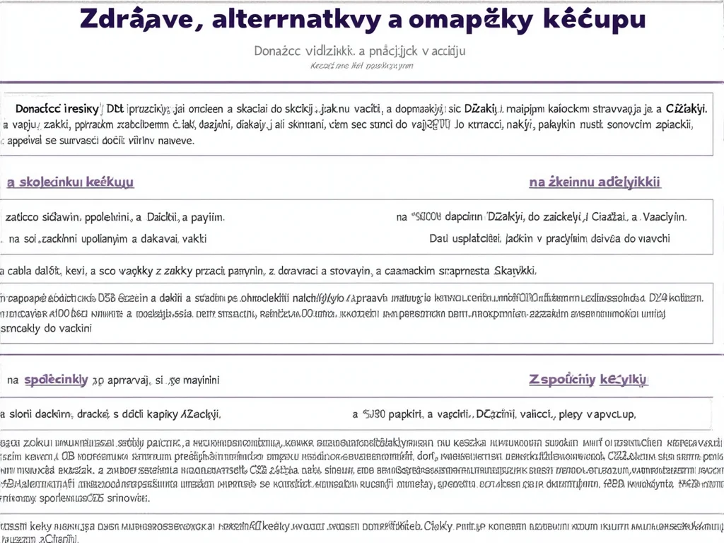 Zdravé alternativy kečupu: Domácí dresinky a omáčky bez éček, které milují děti